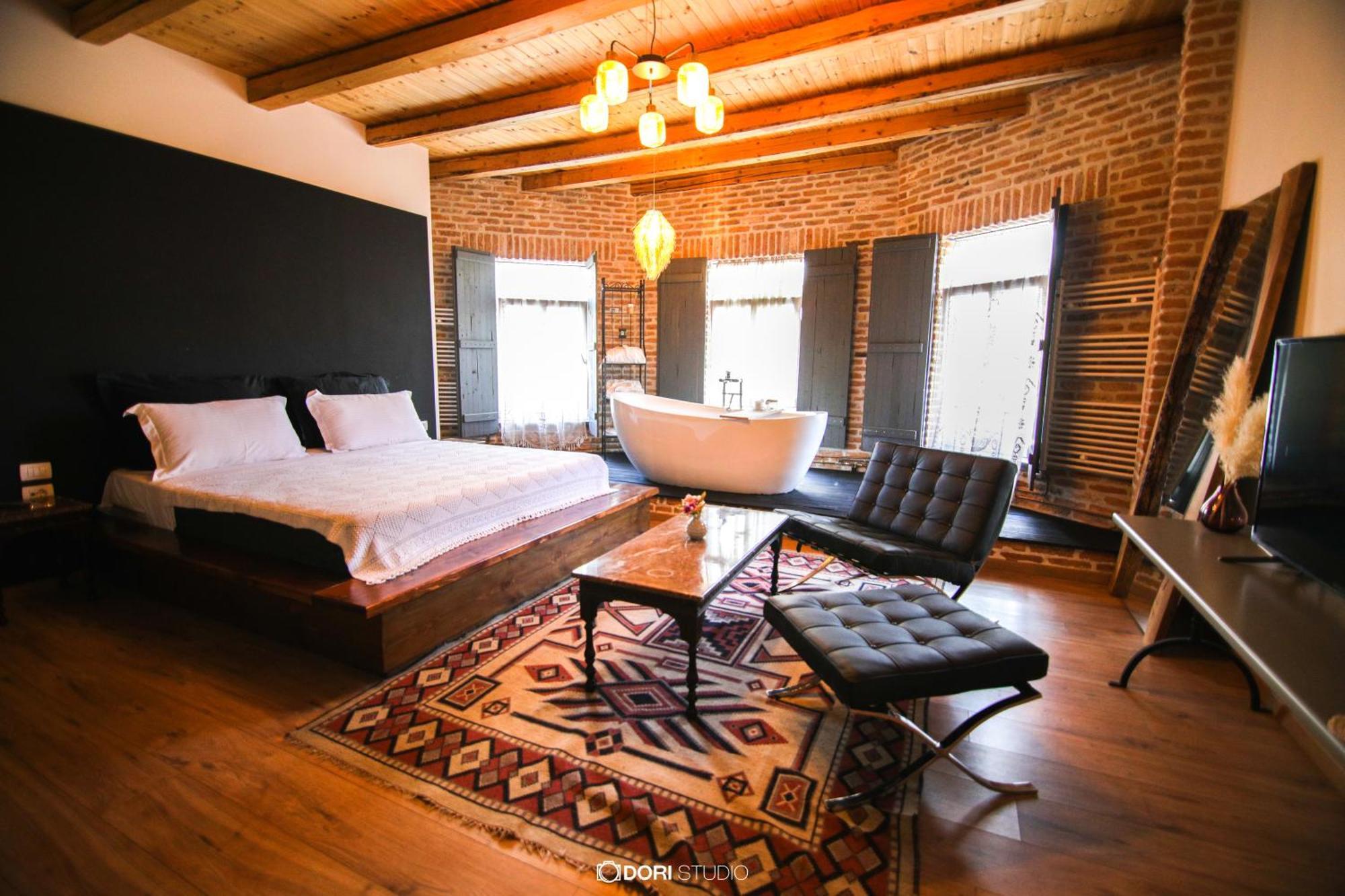 Barba Boutique Hotel Korce Quarto foto